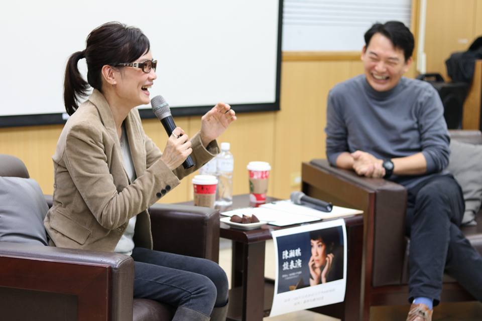 走鋼索的堅持-金馬影后陳湘琪蒞臨本系談表演圖片